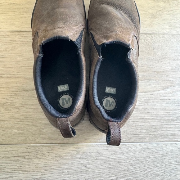 Merrel Ortholite Brown Leather Shoes - Picture 5 of 8